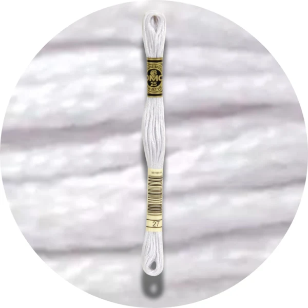 DMC Mouliné Spécial 25 Broderigarn, Ensfarvet, Neutrale nuancer